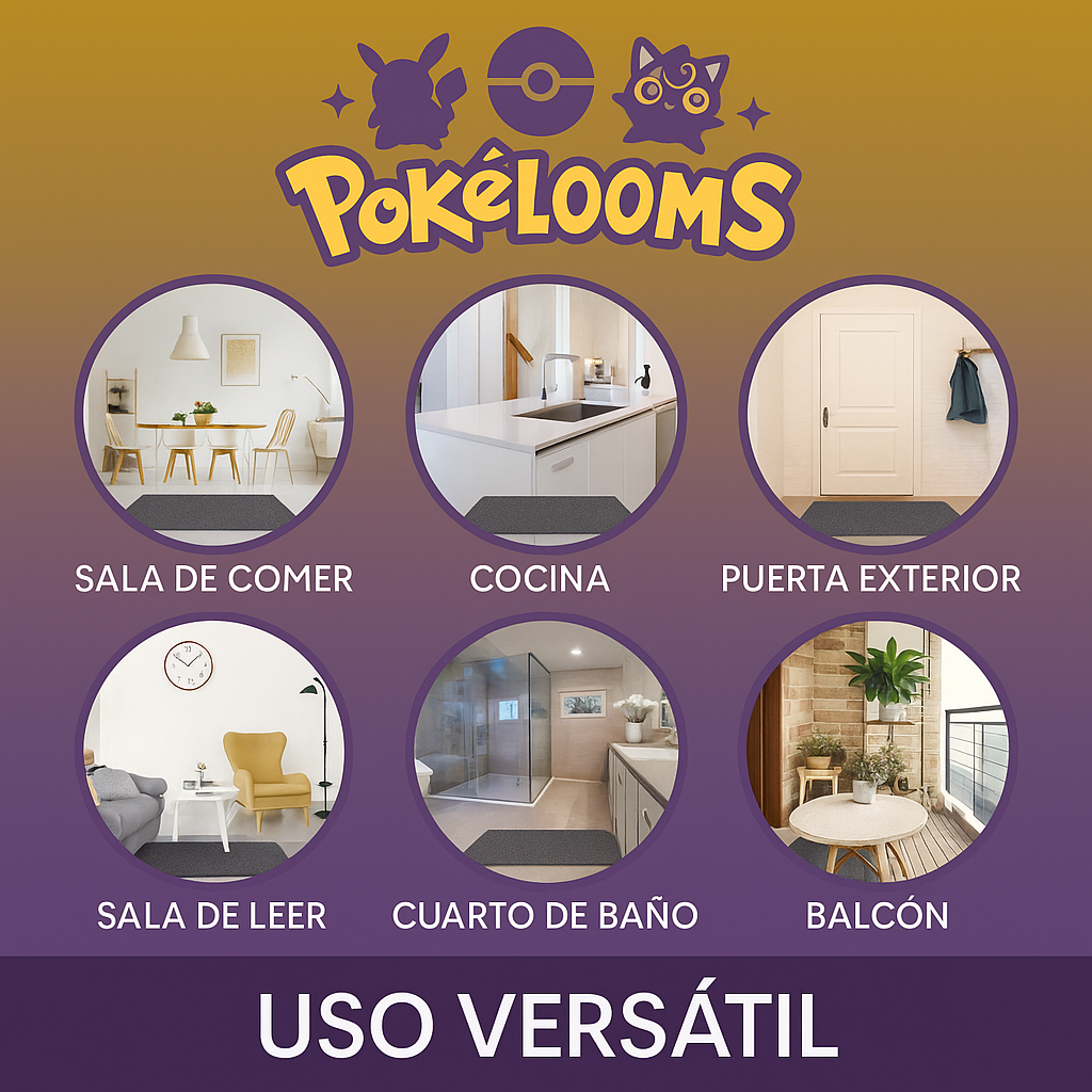 Alfombra Pokémon Premium